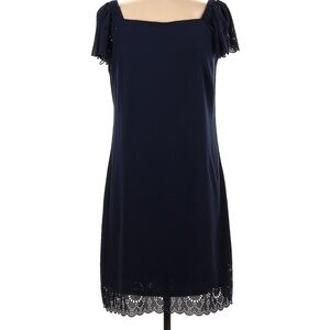 Elle Navy Midi Dress - XXL
